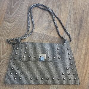 Studded Chain Strap Women's Bag